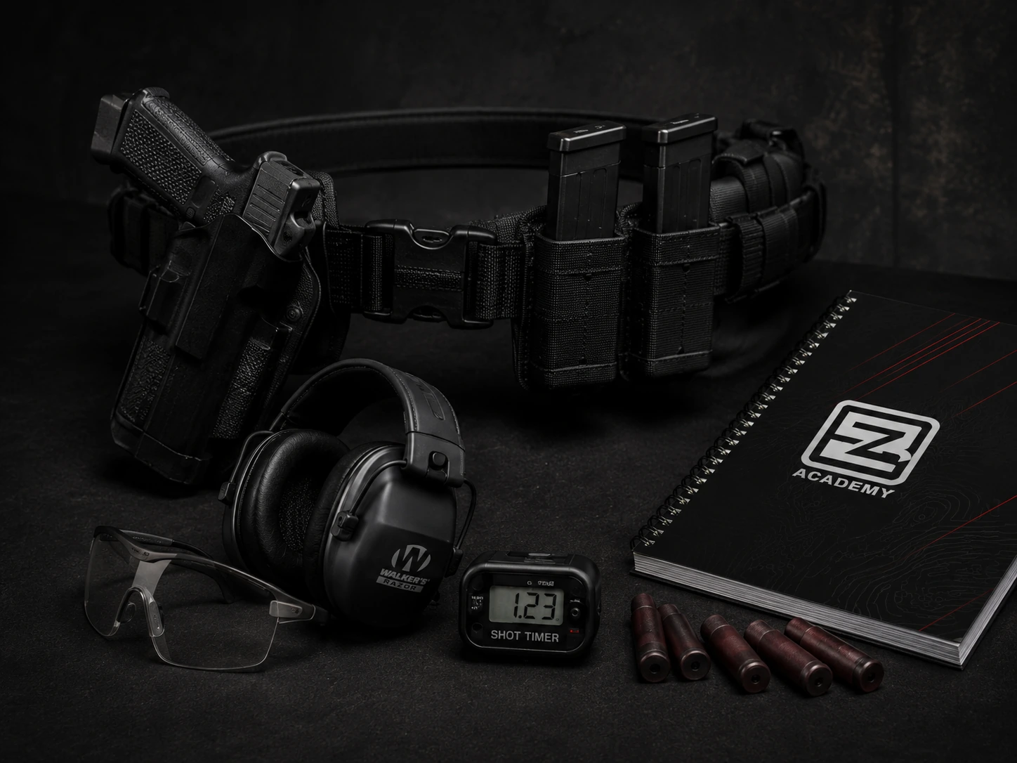 Instructor equipment used during BZ Academy instructor development