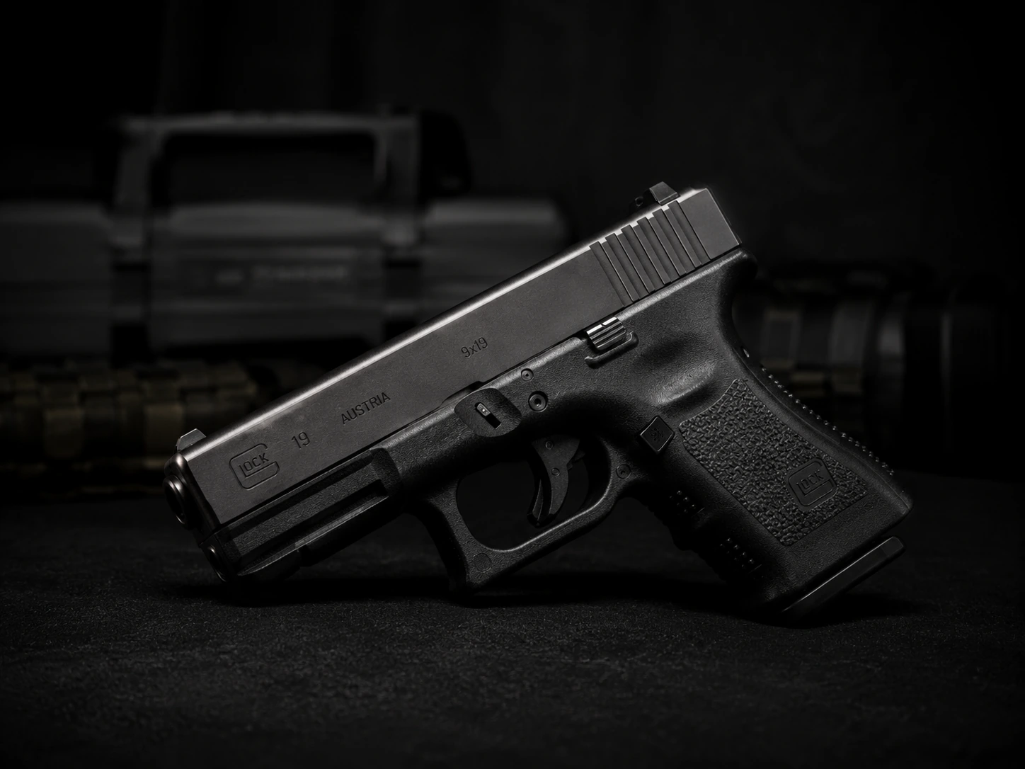 Glock 19 pistol used during the BZ Academy Pistol Instructor Course in Poland