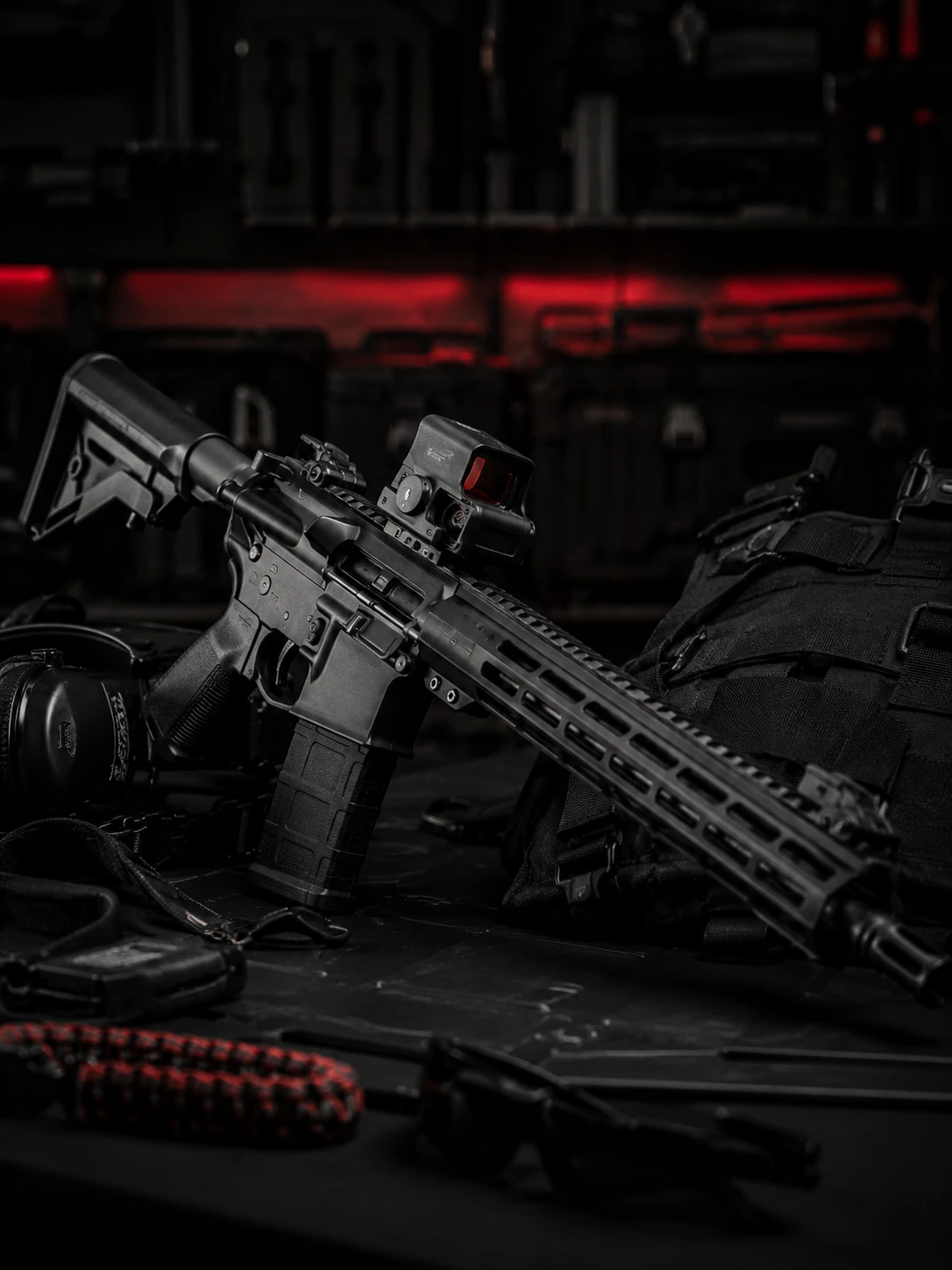 AR-15 rifle training during BZ Academy instructor development