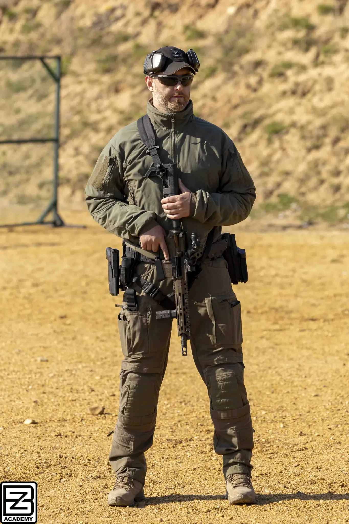 Marcin, pistol and rifle instructor at BZ Academy