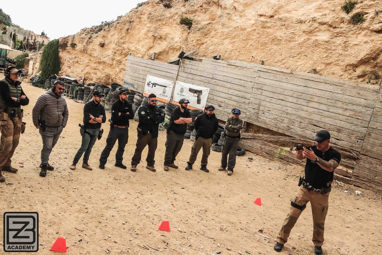 Bartosz Teaching Tactical Pistol Course in Malta 2023