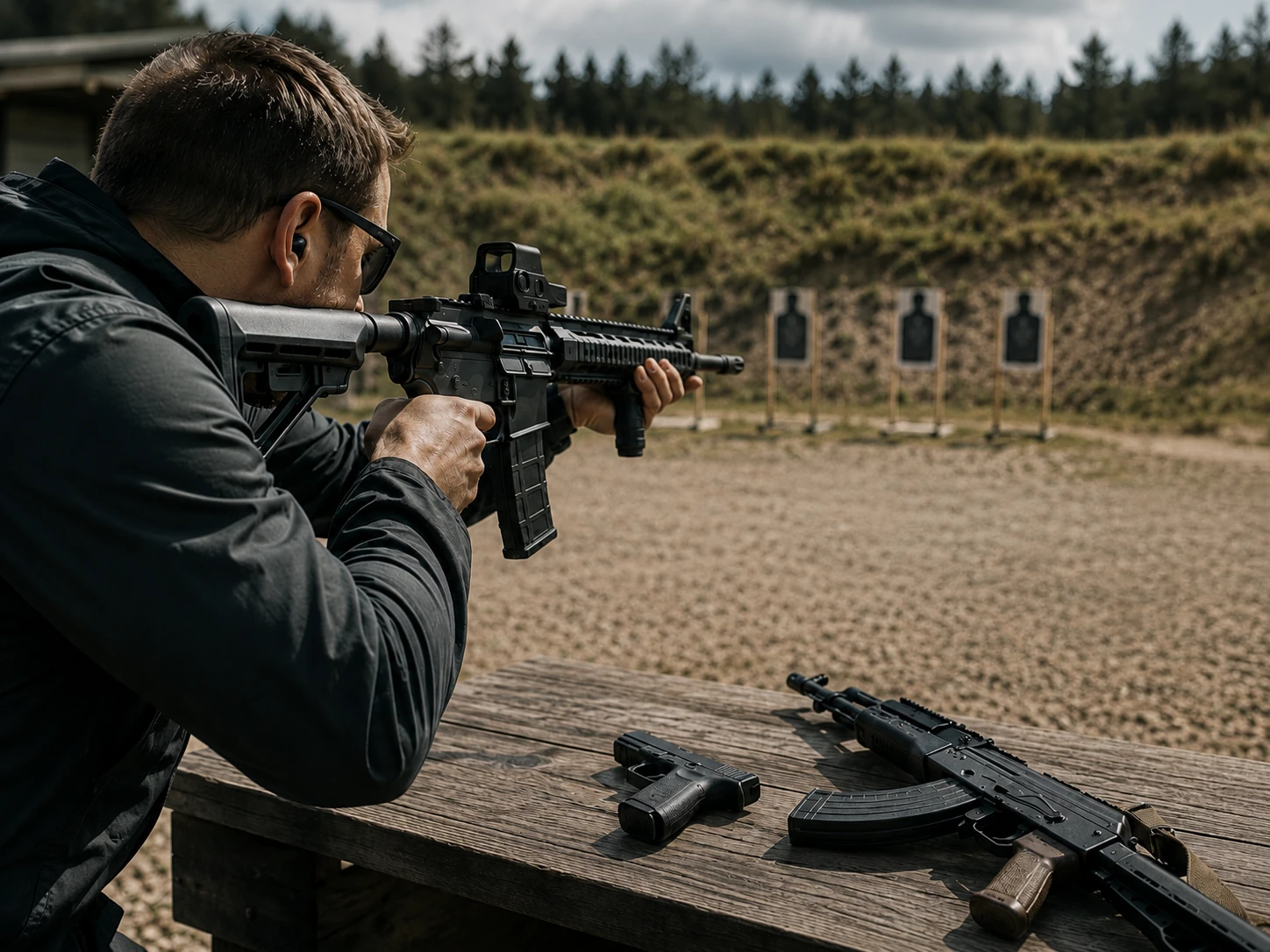 Combined Firearms Course Level 1 training at BZ Academy in Poland