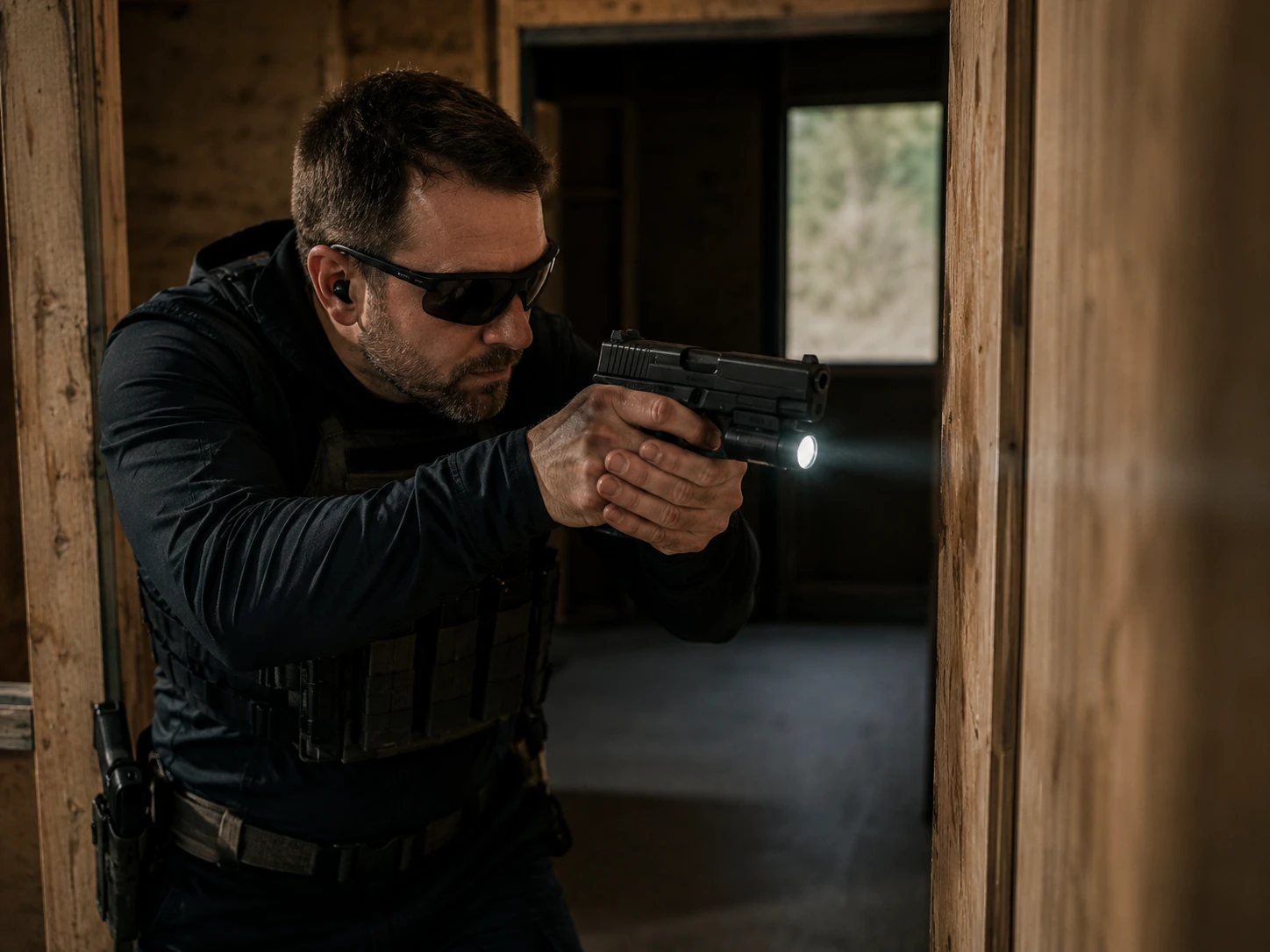 One Man CQB / Home Defence training at BZ Academy in Poland