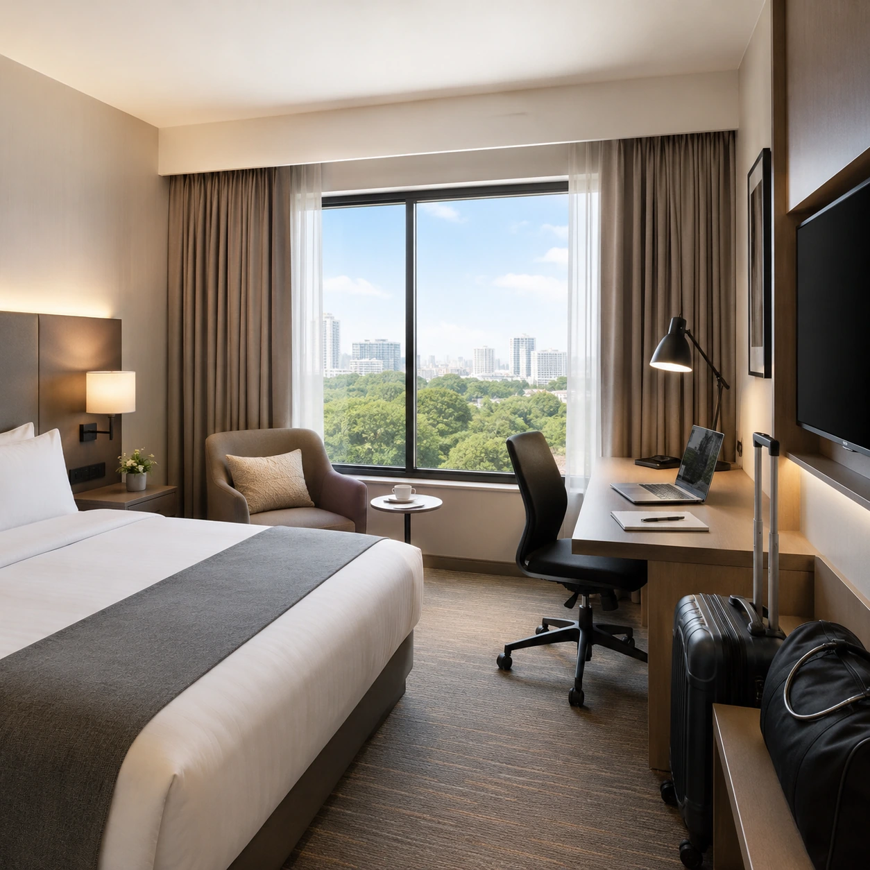 Hotel accommodation organised for a BZ Academy training trip