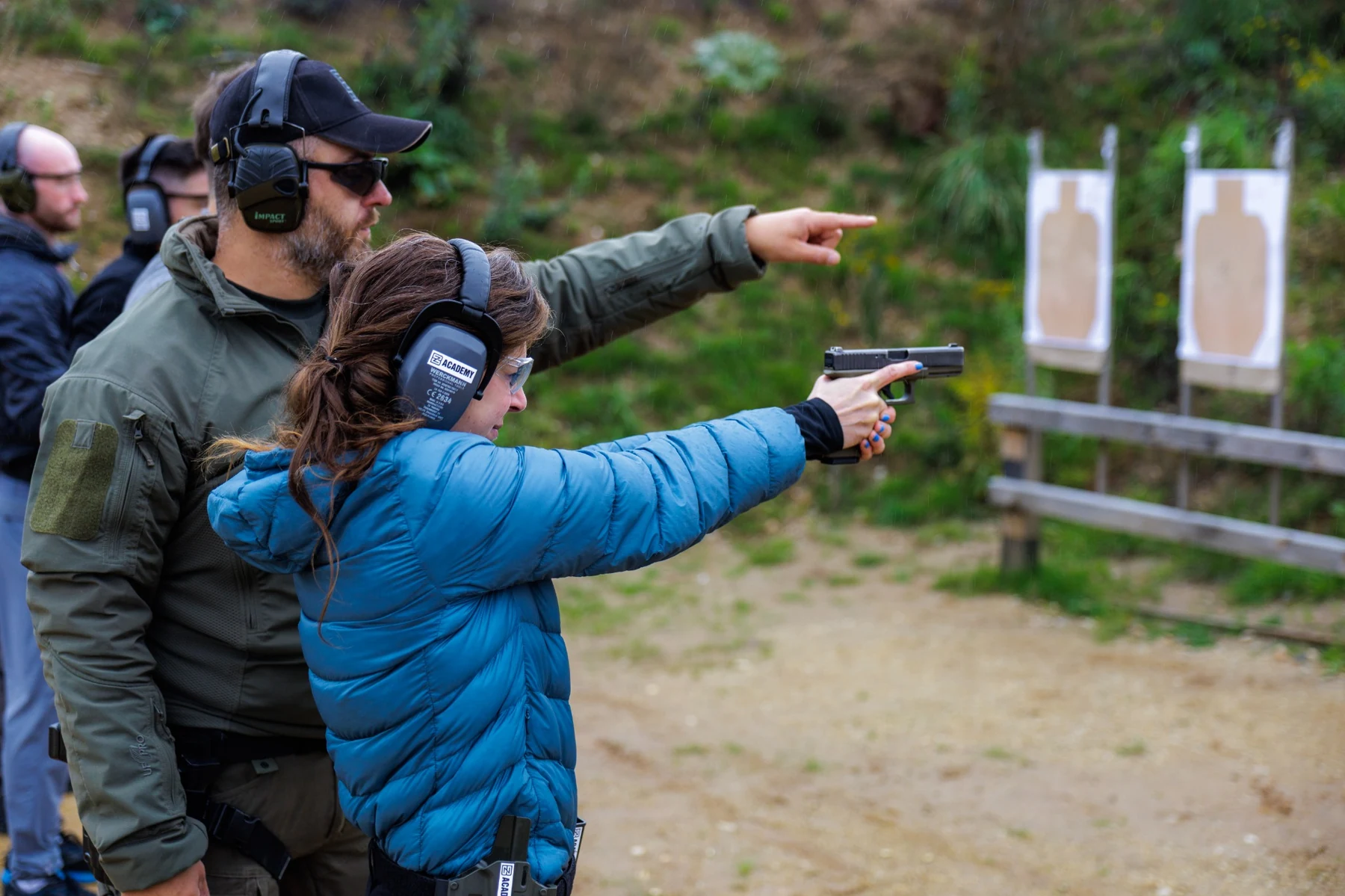 Private pistol coaching at BZ Academy in Poland