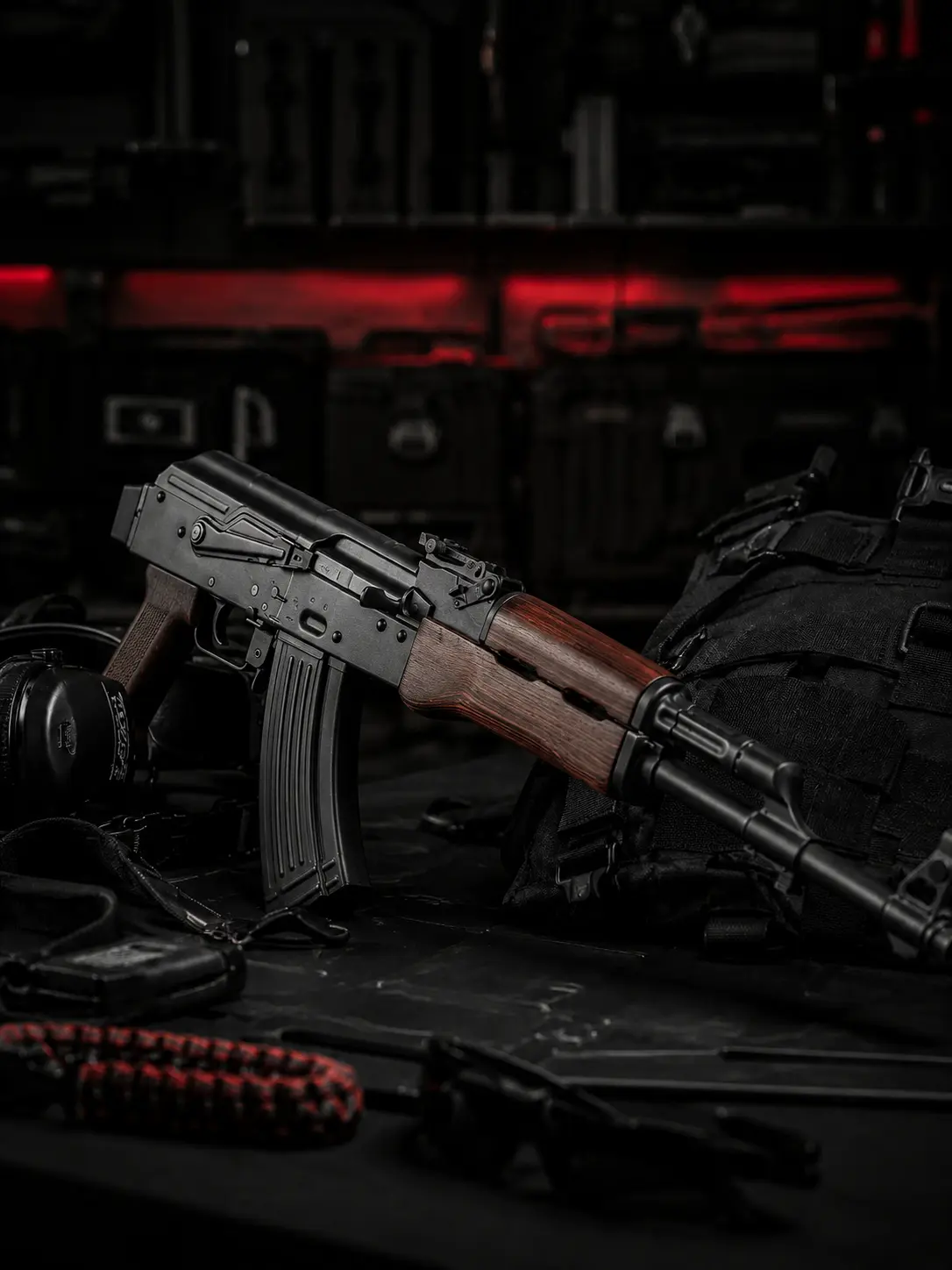 Private AK-47 rifle training at BZ Academy in Poland