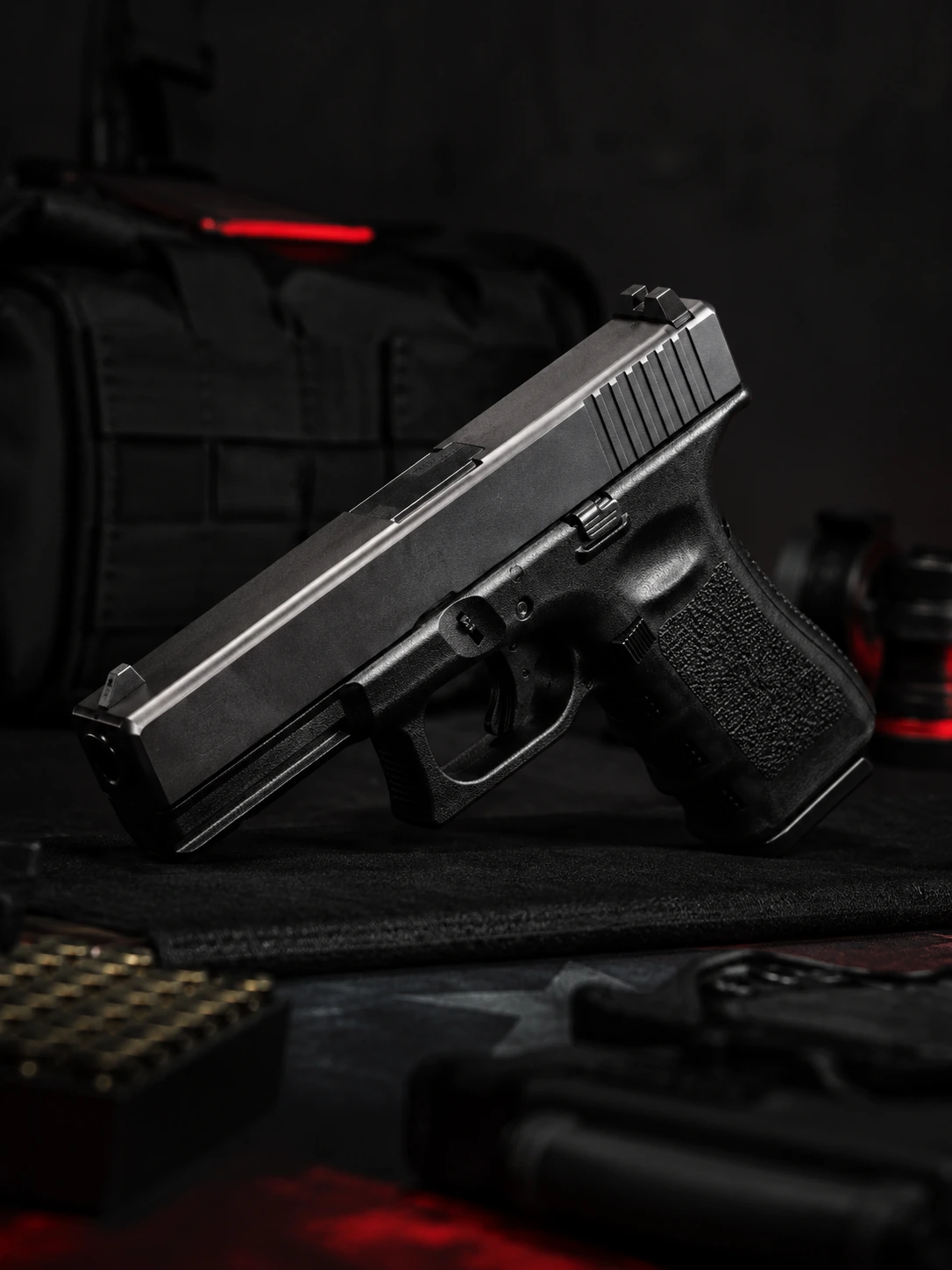Private Glock pistol training at BZ Academy in Poland
