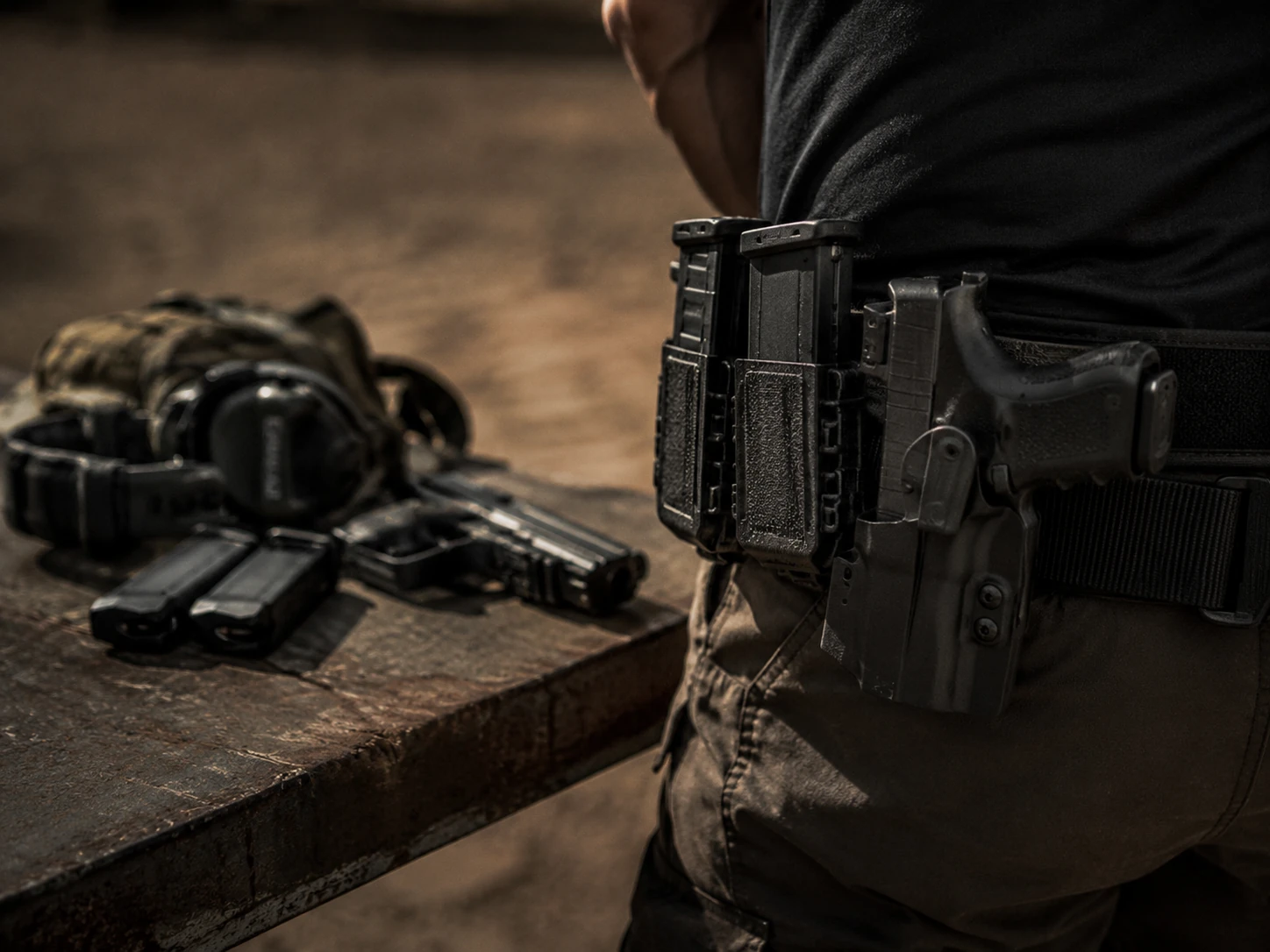 HOLSTER & MAGAZINE SETUP during Tactical Pistol at BZ Academy in Poland