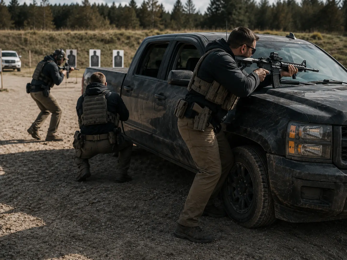 Vehicle CQB card at BZ Academy in Poland