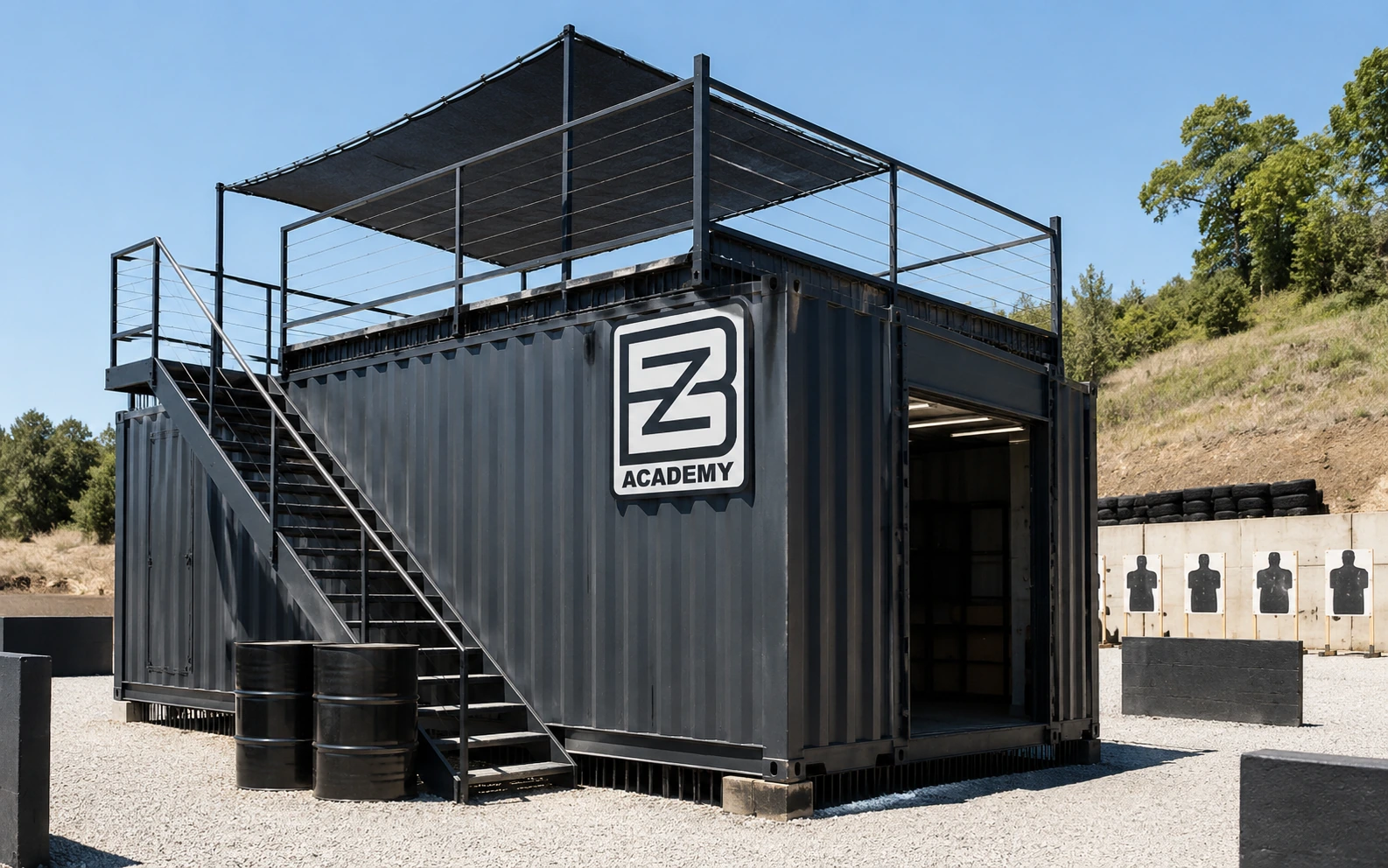 Club and association firearms event at BZ Academy in Poland