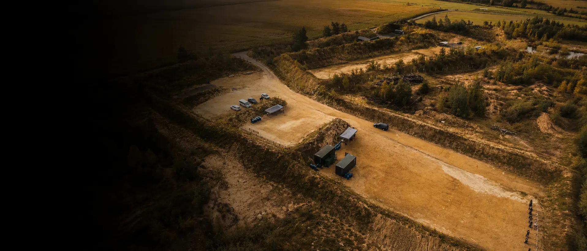 Bz academy shooting range and training facility at BZ Academy in Poland