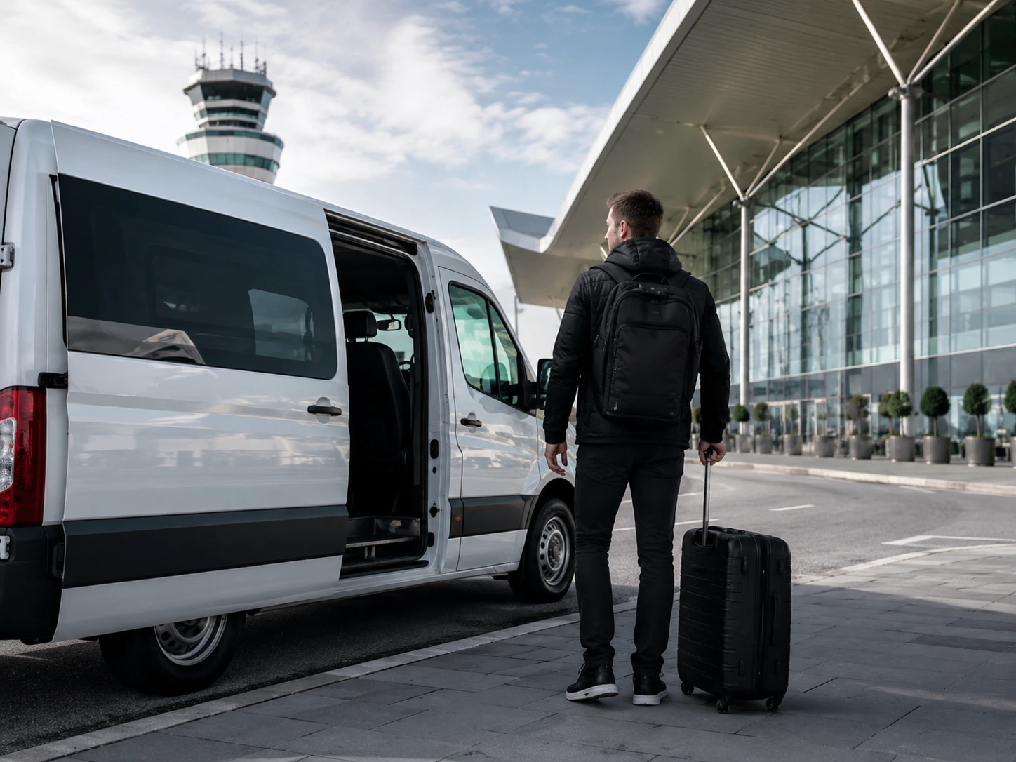 Airport pickup before BZ Academy training in Poland