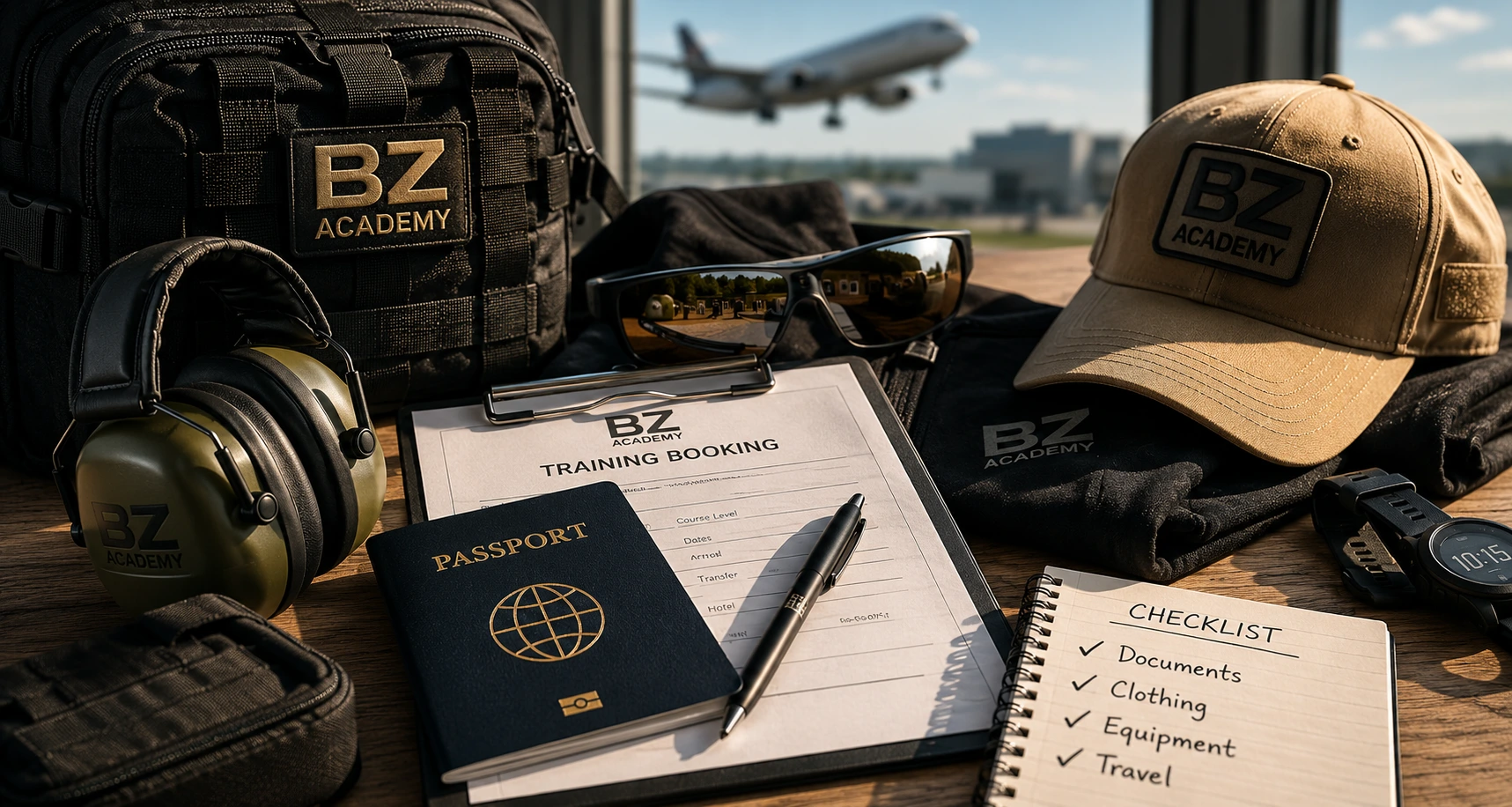 Preparing for your trip before firearms training in Poland at BZ Academy