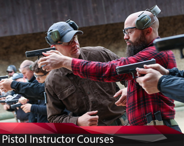 Curso de instructor de pistola semiautomática